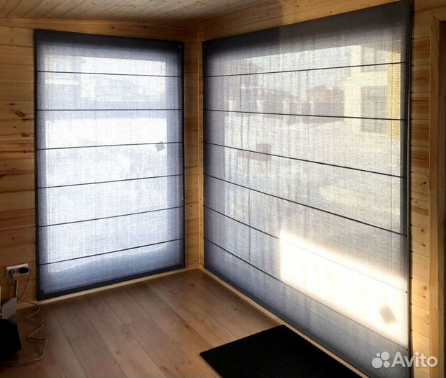 Римские шторы Блэкаут