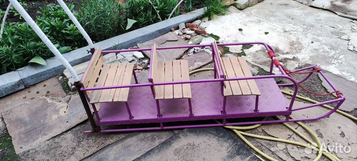 Санки для тройни