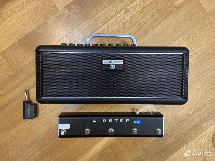 Гитарный комбик Boss Katana Air + Airstep BW
