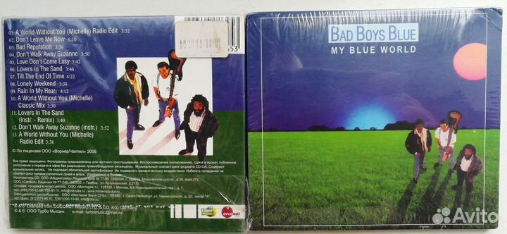 4 разных CD Bad Boys Blue новые по 799 р
