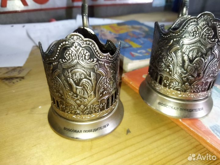 Подстаканник кольчугино глухарь тетерев 2 шт