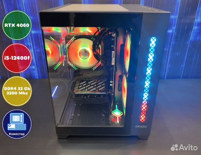 Сборка пк i5-RTX4060-32DDR4-ZAD9641835270-B760