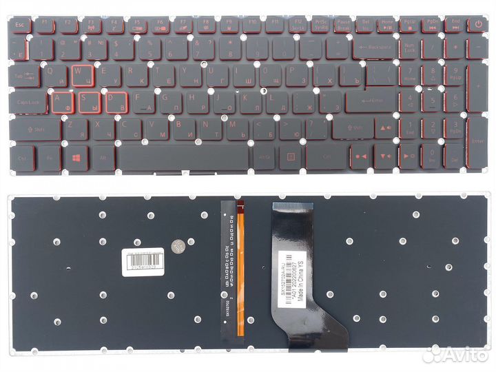 Клавиатура для ноутбука Acer Nitro 5 AN515-42