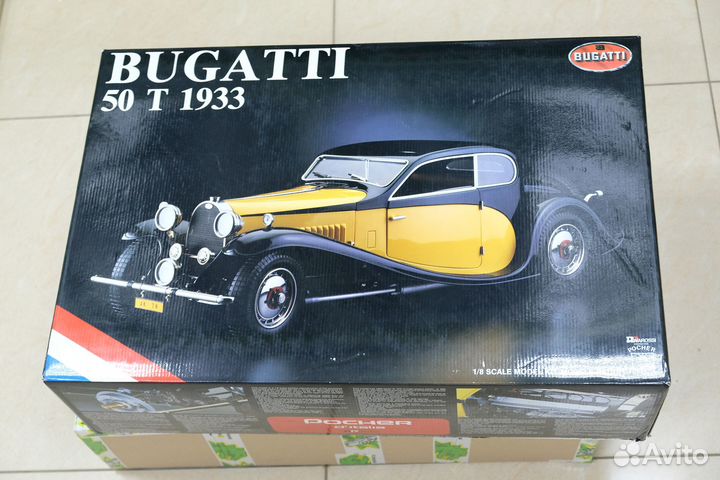 Сборная модель Pocher Bugatti 1933 Type 50 T