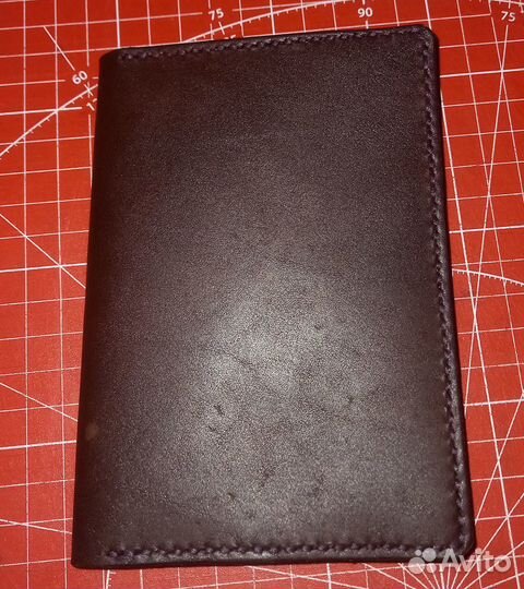 Обложка для документов натуральная кожа