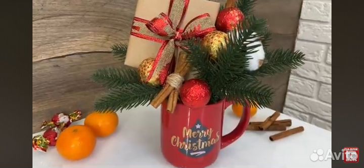 Новогодний декор, оригинальный подарок