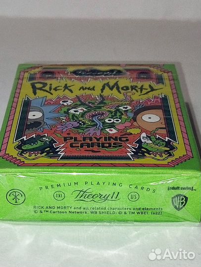 Игральные карты Рик и Морти (США, Теория11)