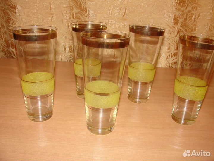 Стопки, фужеры, стаканы СССР