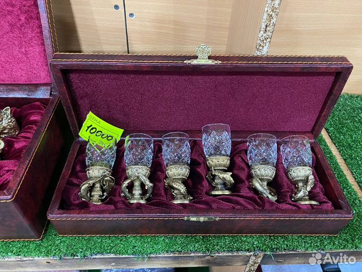 Стопки хрустальные 