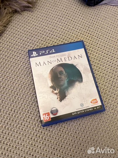 Диск ps4 Man of medan dark pictures