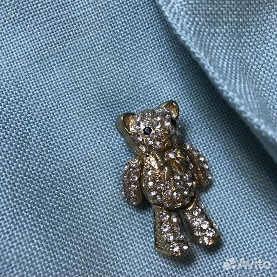 Брошь мишка