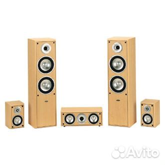 Колонки 5.0 250вт сабвуфер 200вт рессивер yamaha