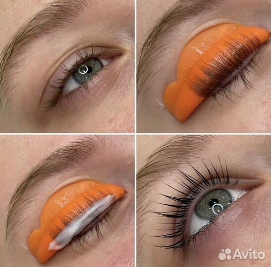 Ламинирование ресниц + окраска + ботокс