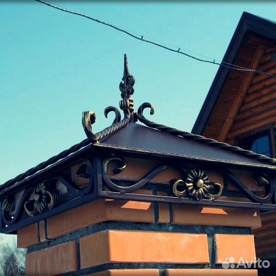 Колпаки на столбы