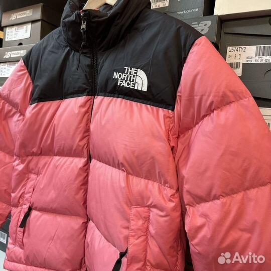 Пуховик женский The north face розовый M Оригинал