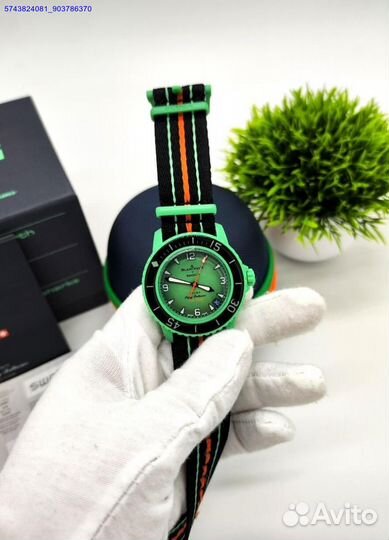 Часы swatch blancpain Indian ocean (Арт.21283)