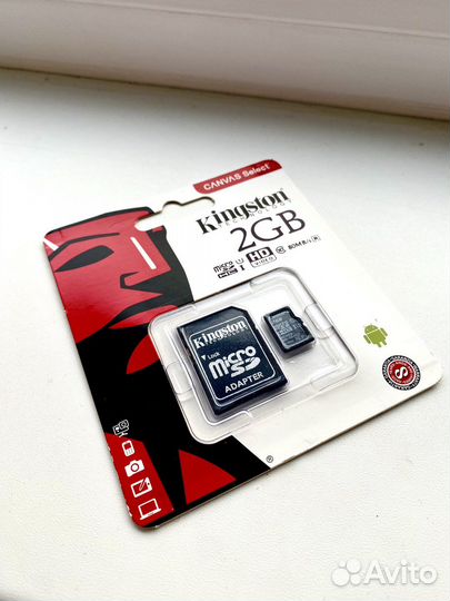Карта памяти MicroSD 2gb-1тб Kingston