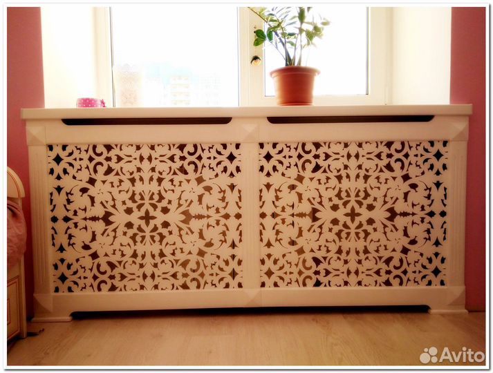 Декоративные экраны на батареи, перегородки