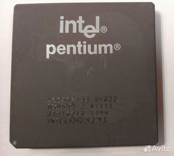 Процессор Intel Pentium 133MHz Socket 7
