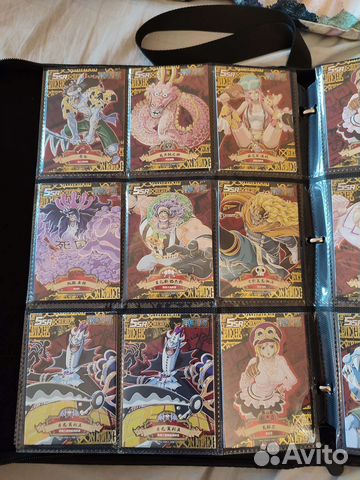 Коллекционные карточки One piece