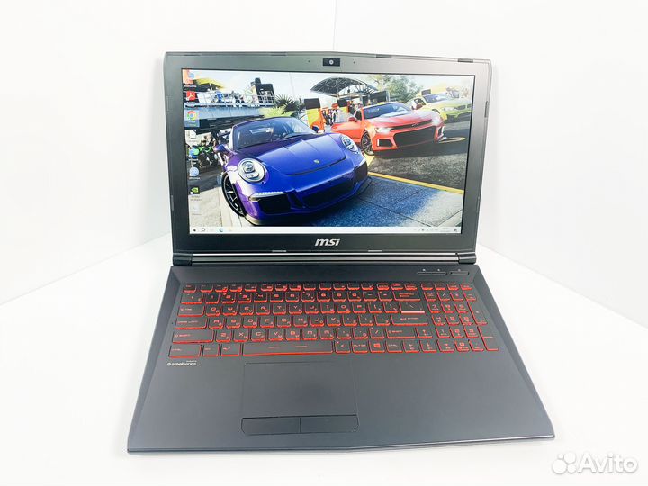Игровой ноутбук MSI Core i5/GTX 1050