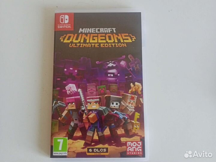 Minecraft dungeons ultimate edition Нинтендо свитч