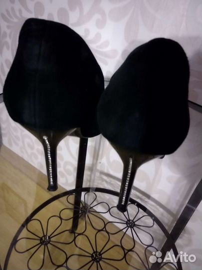 Туфли замшевые 41