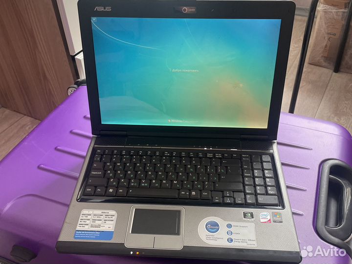 Ноутбук asus x55s