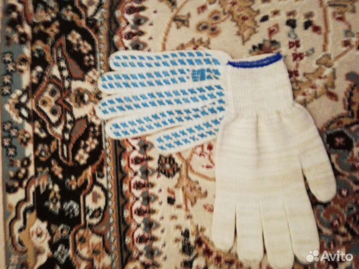 Перчатки рабочие камбенированые +нитриловые