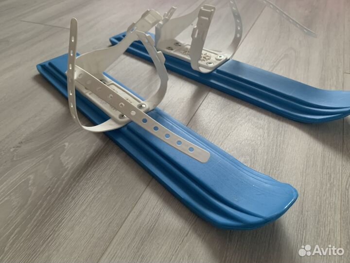 Мини лыжи детские для малышей пластиковые