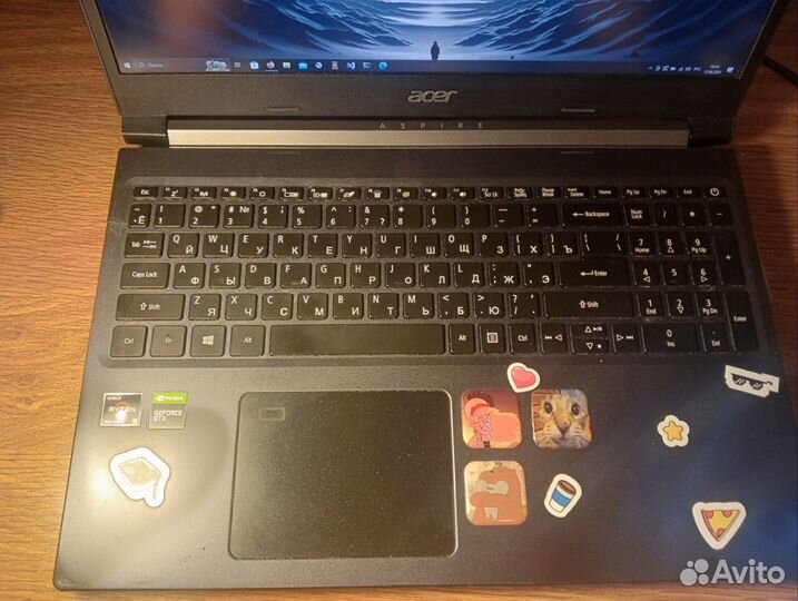 Ноутбук Acer Aspire 7 A715 (GTX 1650, 16/512гб)