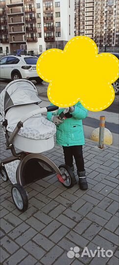 Коляска hot mom 2 в 1