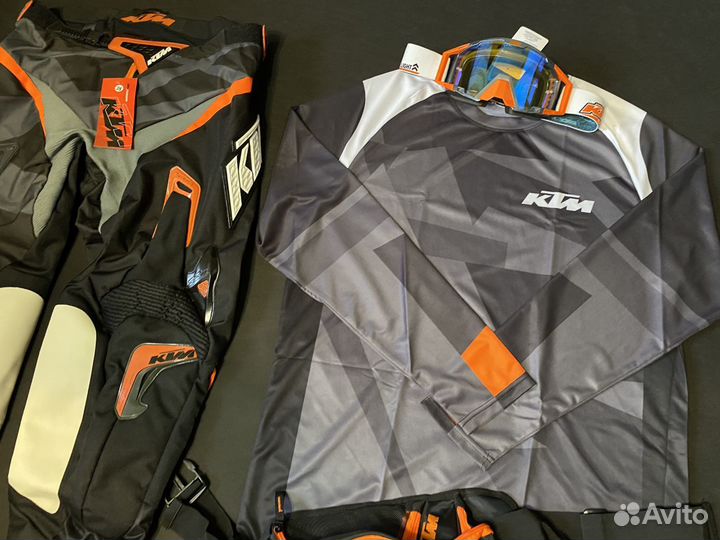 Костюм для Эндуро Мотокросс KTM ктм Квадроцикл
