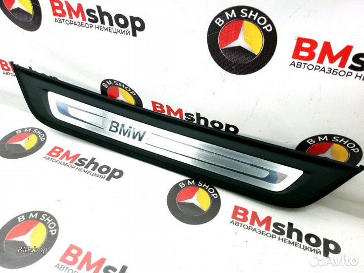 Накладка порога задняя левая Bmw 520D G30 B47 2017