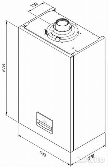 Газовые конденсационные котлы Vaillant ecoTEC intr