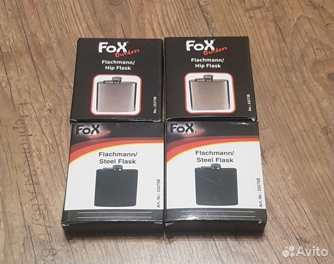 Фляга MAX fuchs для алкоголя 170 мл