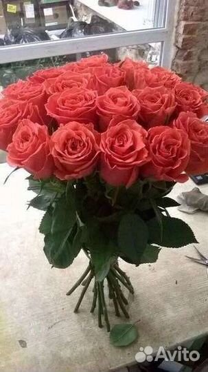 Цветы розы букет