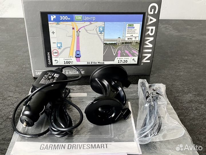 GPS навигатор Garmin DriveSmart 61 RUS LMT