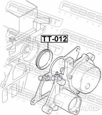 Кольцо уплотн вакуум насоса ford transit TT9 20