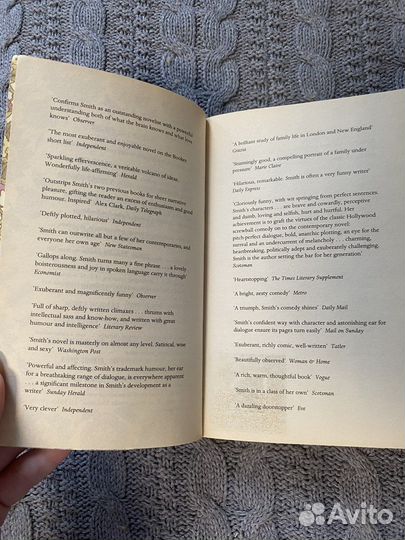 Книга на английском языке On beauty Smith