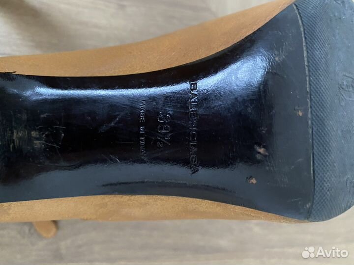 Сапоги ботильоны balenciaga винтаж