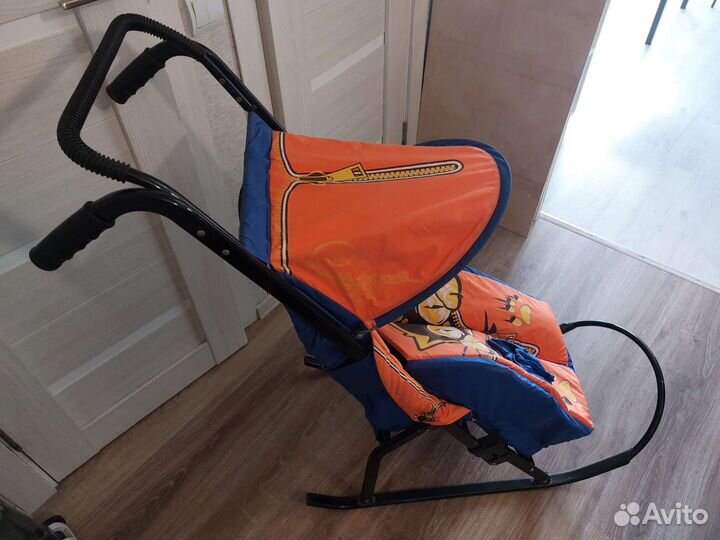 Коляска санки