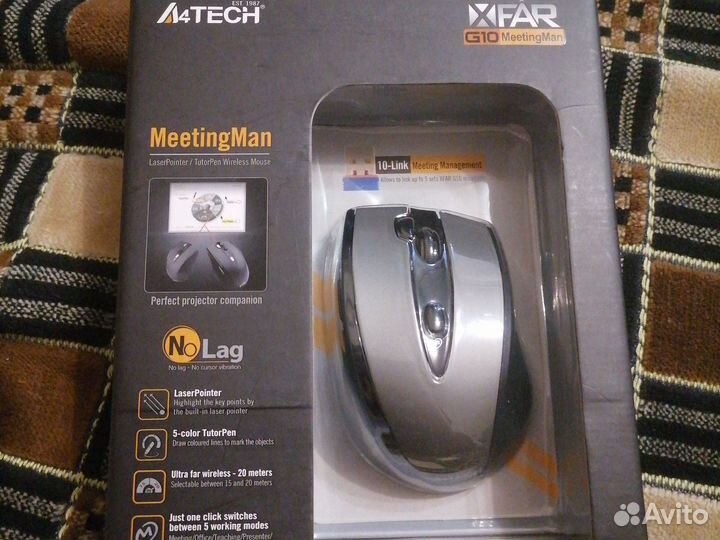 Беспроводная мышь A4tech G10-770L новая