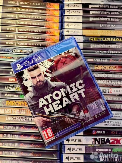 Игра Atomic Heart ps4, ps5