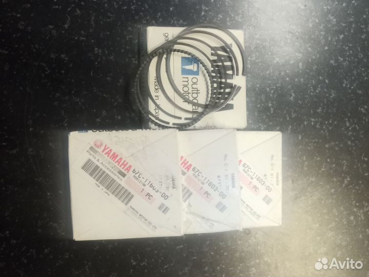 Кольца поршневые для плм Yamaha F25-F60
