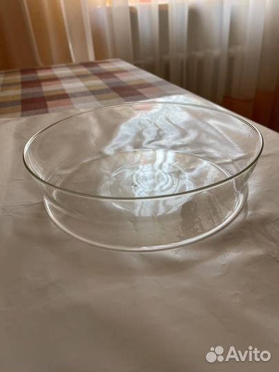 Блюдо стеклянное