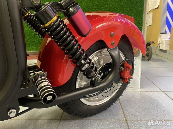 Электроскутер city coco Kugoo, GT, White Siberia