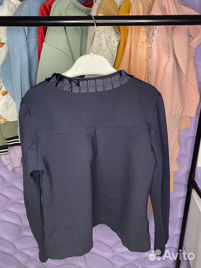 Школьный жакет темно синий. Размер 134-140