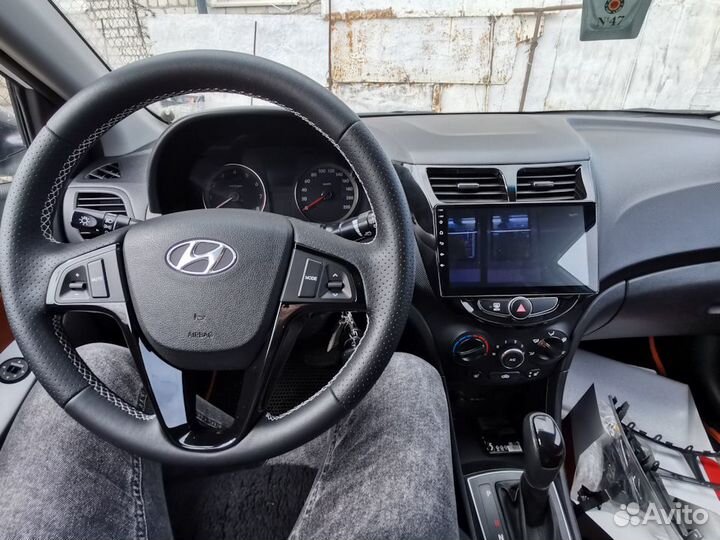 2din android 2/32 GB Салярис с Черной рамкой