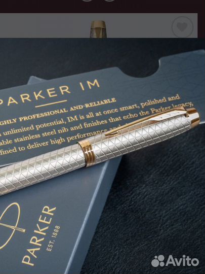 Ручка перьевая Parker IM Premium F323 (Grey GT F п